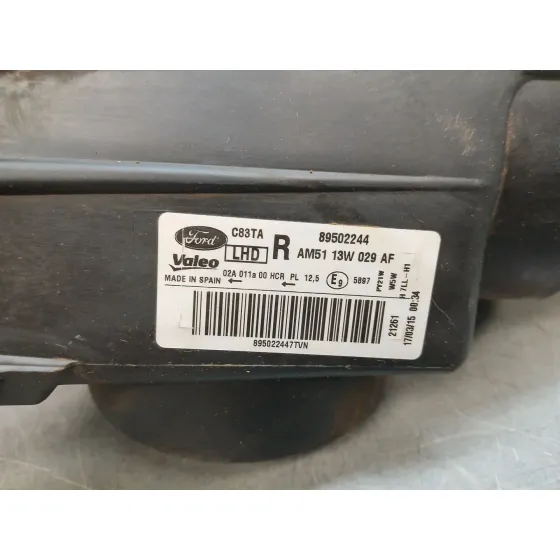 Faro Derecho para Ford C-Max Ii (Dxa/Cb7, Dxa/Ceu)