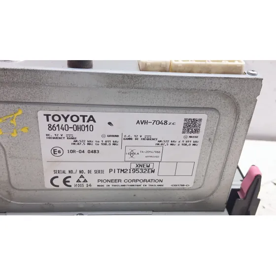 Sistema Audio / Radio Cd para Peugeot 108