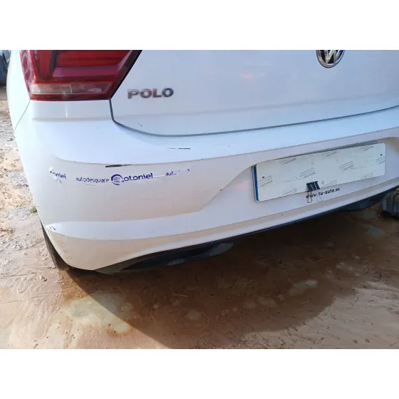 Paragolpes Trasero para Volkswagen Polo Vi (Aw1, Bz1, Ae1)