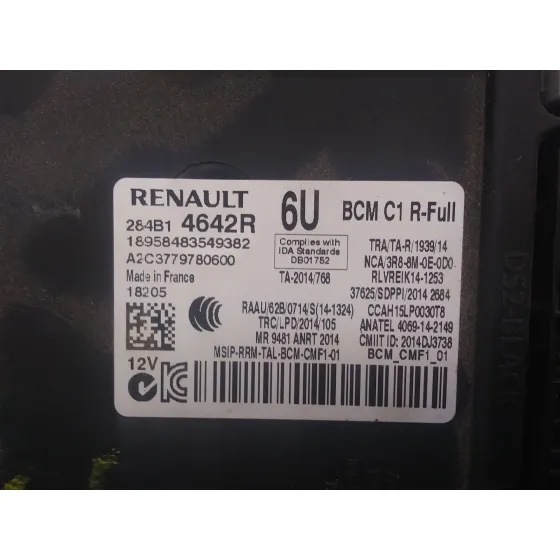 Centralita Bsi para Renault Megane Iv Sport Tourer (K9A/M/N_)