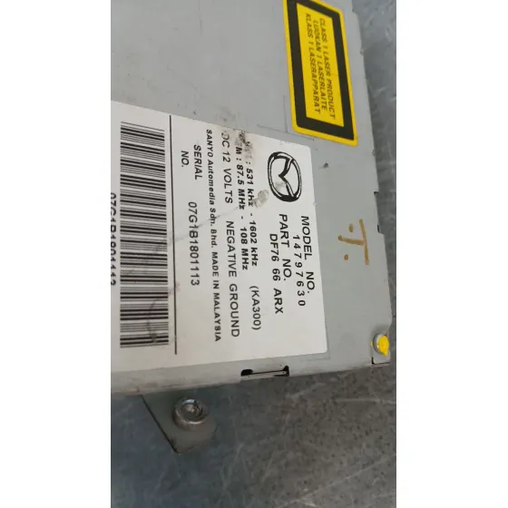 Sistema Audio / Radio Cd para Mazda 2 (De_, Dh_)