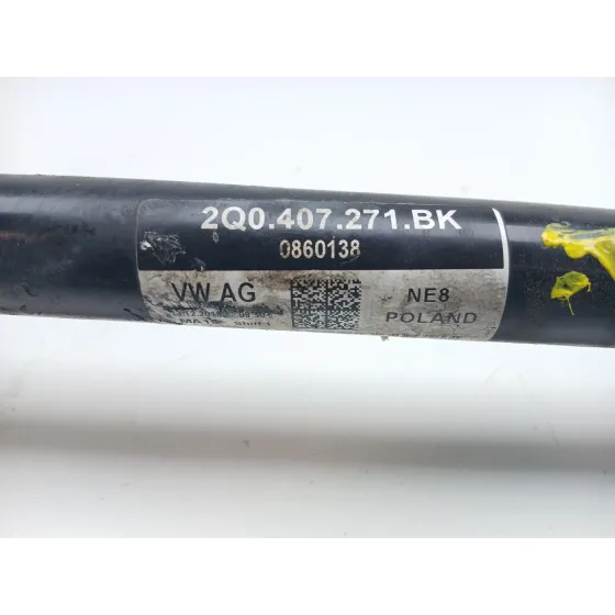Transmision Delantera Izquierda para Audi A1 Sportback (Gba)