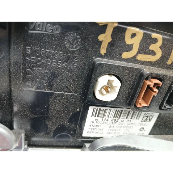 Pantalla Multifuncion para Peugeot 308 Ii (Lb_, Lp_, Lw_, Lh_, L3_)