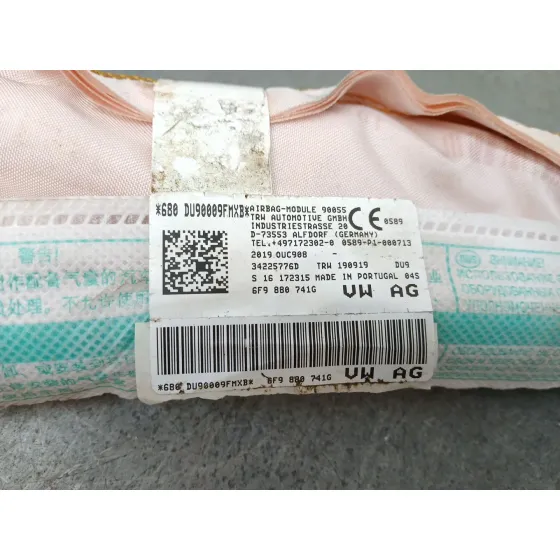 Airbag Cortina Delantero Izquierdo para Seat Arona (Kj7, Kjp)