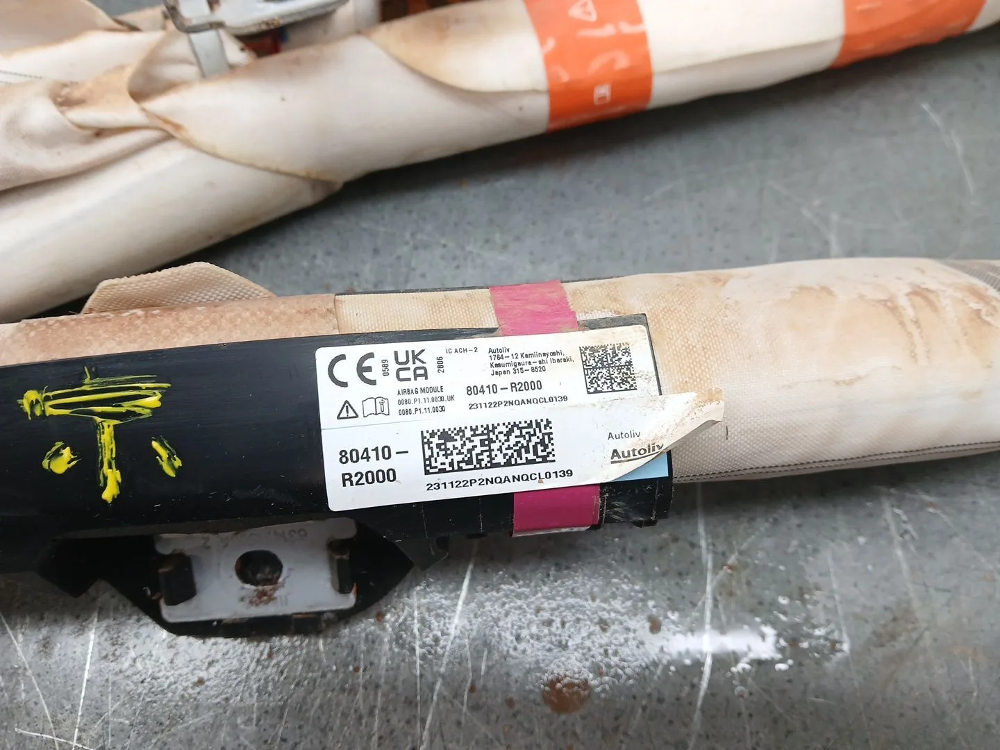 Airbag Cortina Delantero Izquierdo para Kia Sportage V (Nq5)