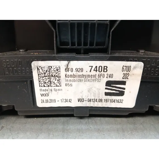 Cuadro Instrumentos para Seat Arona (Kj7, Kjp)