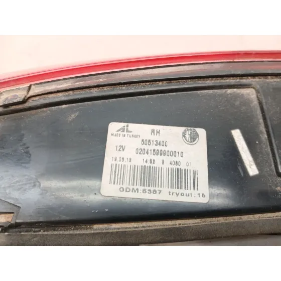 Piloto Trasero Derecho Interior para Alfa Romeo Giulietta (940_)