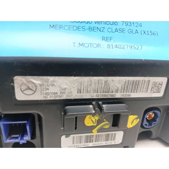 Pantalla Multifuncion para Mercedes-Benz Clase Gla (X156)