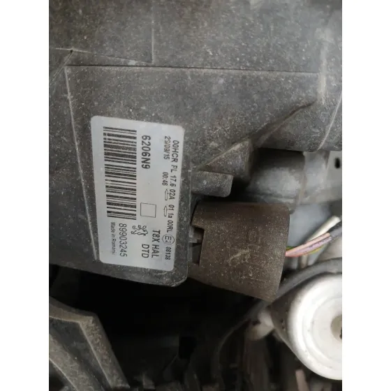 Faro Derecho para Peugeot 3008 I Monospace (0U_)