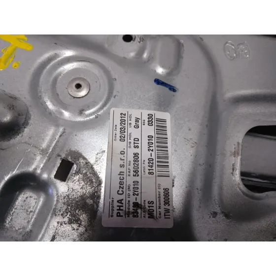Elevalunas Trasero Derecho para Hyundai Ix35
