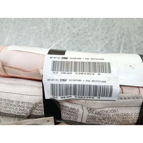 Airbag Cortina Delantero Izquierdo para Peugeot Rifter