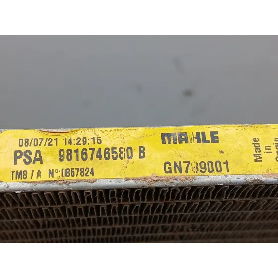 Condensador / Radiador Aire Acondicionado para Peugeot Rifter
