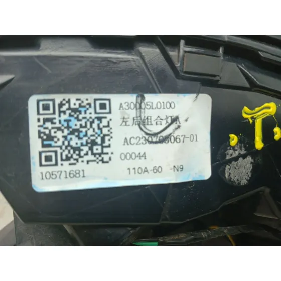 Piloto Trasero Izquierdo para Mg Zs Suv (Azs1)