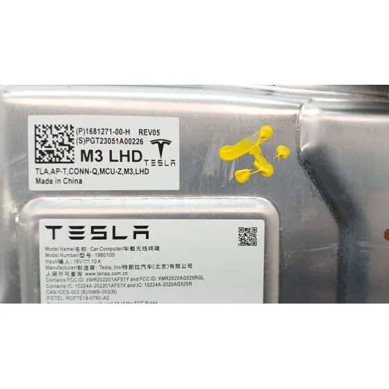 Modulo Electronico para Tesla Model 3