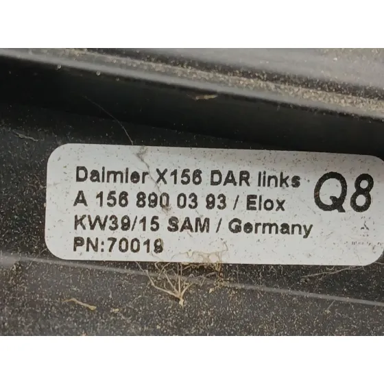 Barras Techo para Mercedes-Benz Clase Gla (W156)