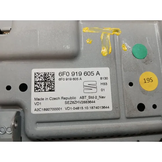 Pantalla Multifuncion para Seat Arona (Kj7, Kjp)