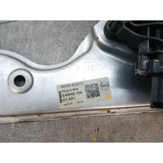Elevalunas Delantero Derecho para Nissan Qashqai Iii (J12)