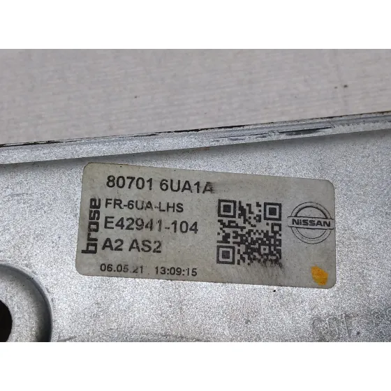Elevalunas Delantero Izquierdo para Nissan Qashqai Iii (J12)