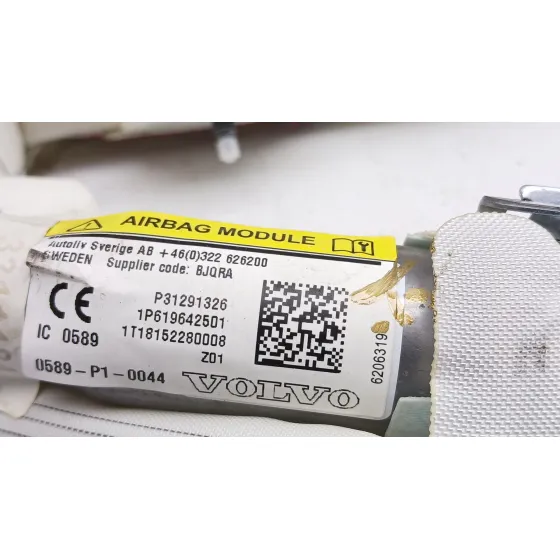 Airbag Cortina Delantero Izquierdo para Volvo V40 Hatchback (525)
