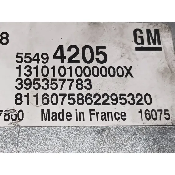 Centralita Motor Uce para Opel Insignia Berlina