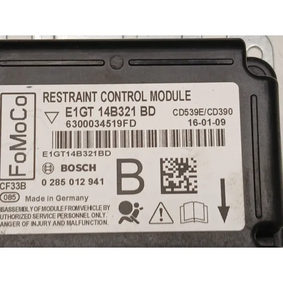 Kit Airbag para Ford S-Max (Cj, Wa6)