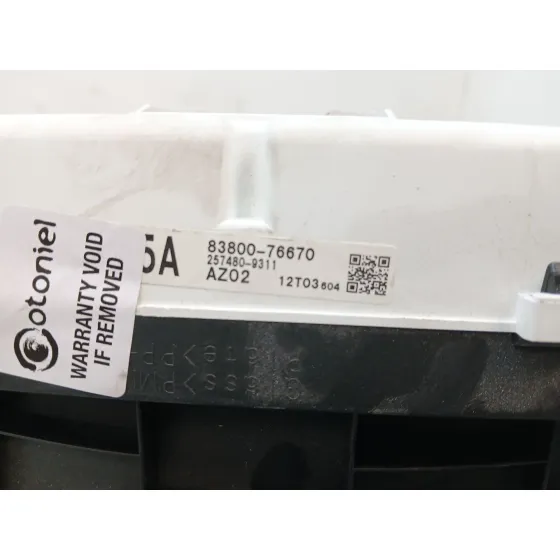 Cuadro Instrumentos para Lexus Ct (Zwa10_)