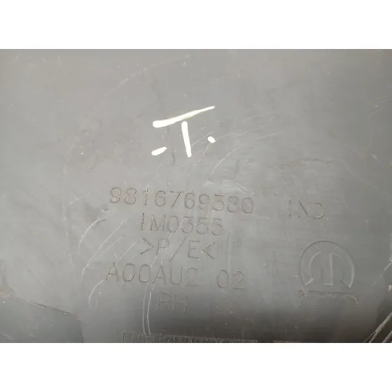 Puntera Paragolpes Trasera Derecha para Peugeot Partner Furgoneta/Monovolumen (K9)