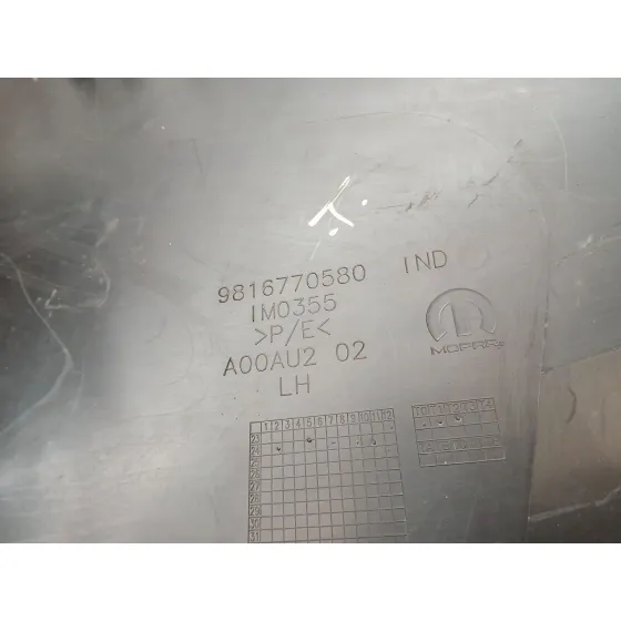 Puntera Paragolpes Trasera Izquierda para Peugeot Partner Furgoneta/Monovolumen (K9)