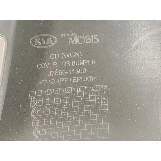 Paragolpes Trasero para Kia Ceed