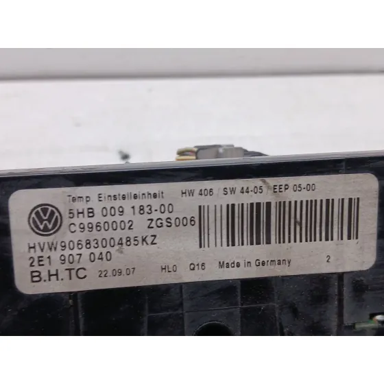 Mando Calefaccion / Aire Acondicionado para Volkswagen Crafter 30-50 Furgoneta (2E_)