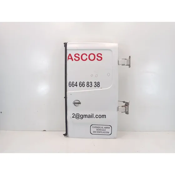 Puerta Trasera Derecha para Nissan Primastar Furgoneta (X83)