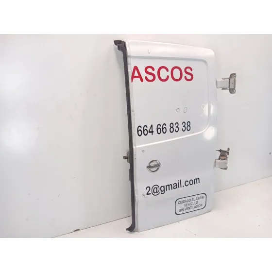 Puerta Trasera Derecha para Nissan Primastar Furgoneta (X83)