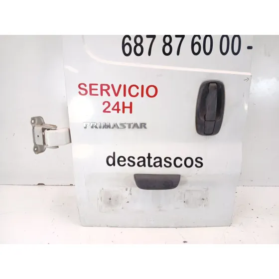 Puerta Trasera Izquierda para Nissan Primastar Furgoneta (X83)