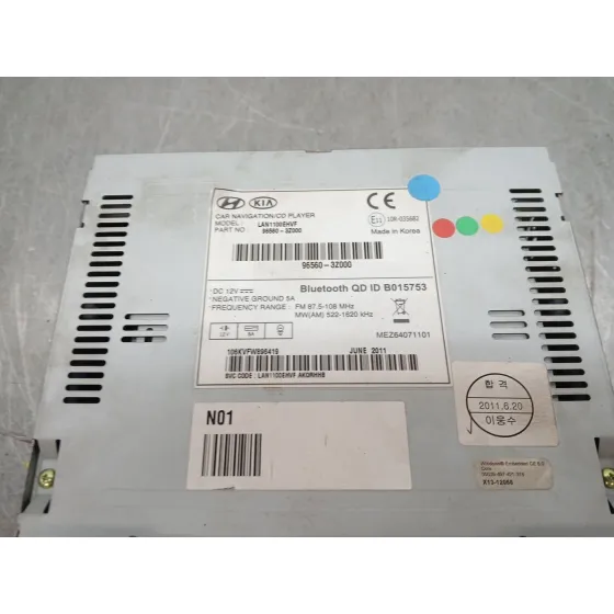 Sistema Navegacion Gps para Hyundai I40 I Cw (Vf)