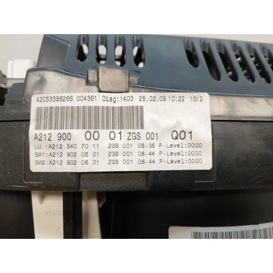 Cuadro Instrumentos para Mercedes-Benz Clase E (W212)