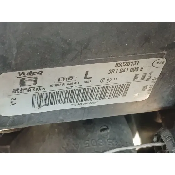 Faro Izquierdo para Seat Exeo St (3R5)