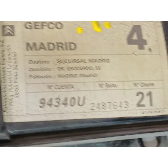 Refuerzo Paragolpes Delantero para Citroën C4 Coupe (La_)