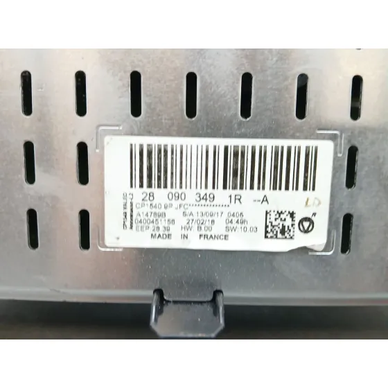 Pantalla Multifuncion para Renault Espace V (Jr_)