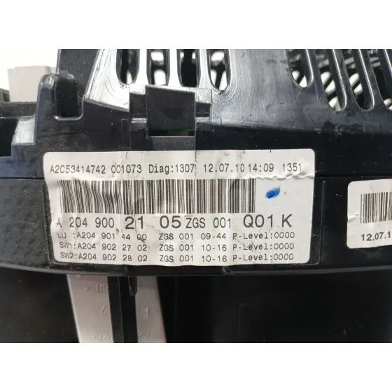 Cuadro Instrumentos para Mercedes-Benz Clase C (W204)