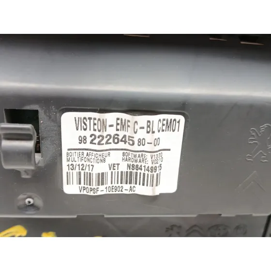 Sistema Audio / Radio Cd para Peugeot Expert Autobus (V_)