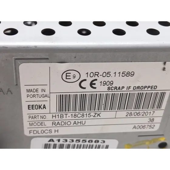 Sistema Navegacion Gps para Ford Fiesta Vii (Hj, Hf)