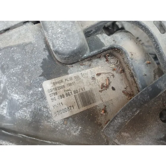 Faro Derecho para Peugeot 207/207+ (Wa_, Wc_)