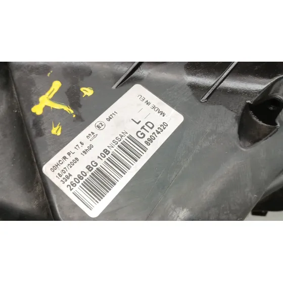 Faro Izquierdo para Nissan Micra Iii (K12)