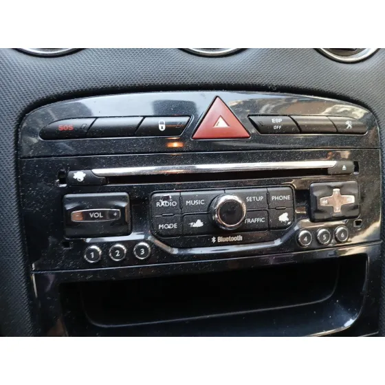 Sistema Audio / Radio Cd para Peugeot 308 I (4A_, 4C_)