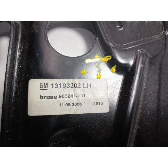 Elevalunas Trasero Izquierdo para Opel Astra H Twintop (A04)