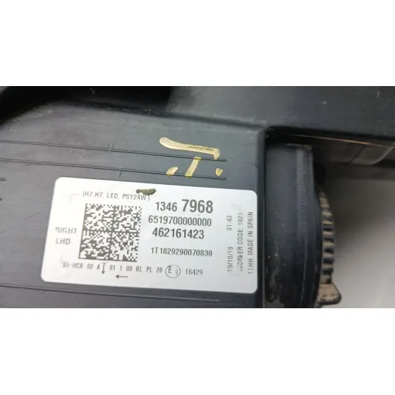 Faro Derecho para Opel Crossland X / Crossland (P17, P2Qo)