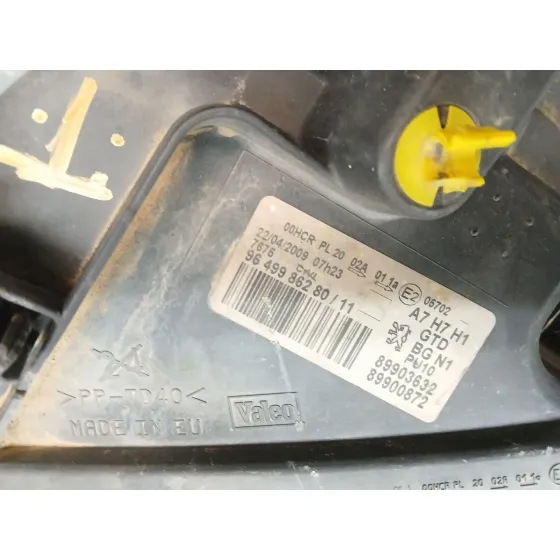 Faro Izquierdo para Peugeot 207 Sw (Wk_)