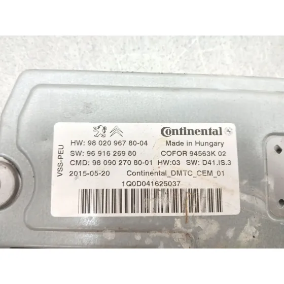 Centralita Start / Stop para Citroën C4 Picasso
