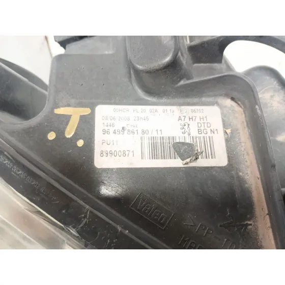 Faro Derecho para Peugeot 207/207+ (Wa_, Wc_)