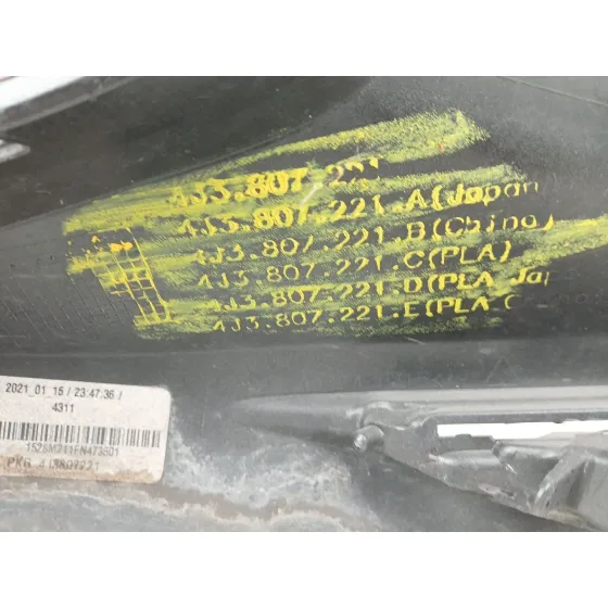 Paragolpes Delantero para Audi E-Tron (Gen)